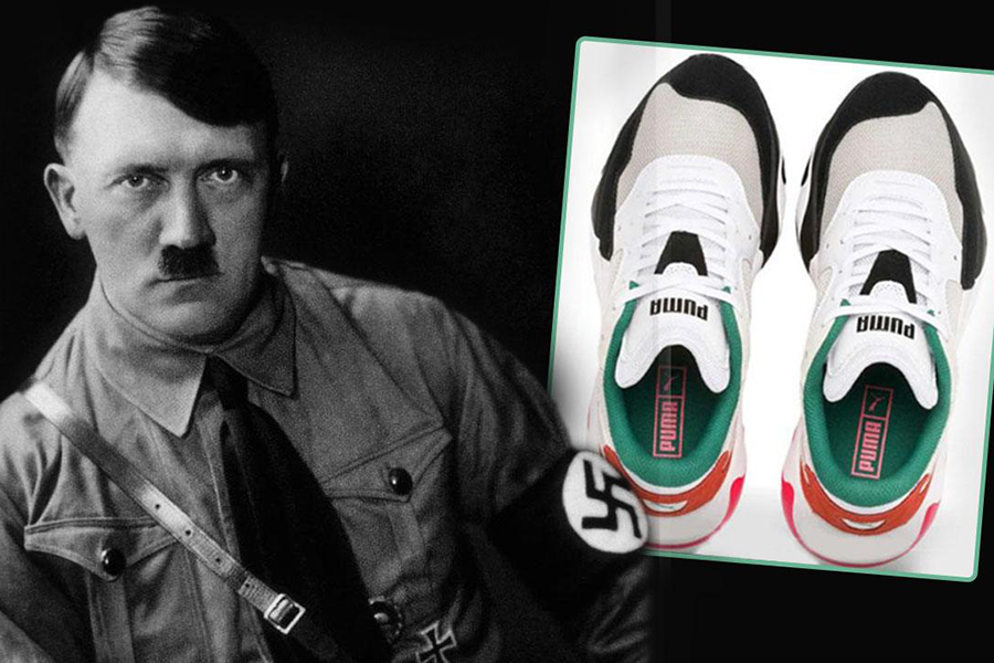 Mẫu giày tập mới của Puma gây sốt khi “giống độc tài Adolf Hitler”