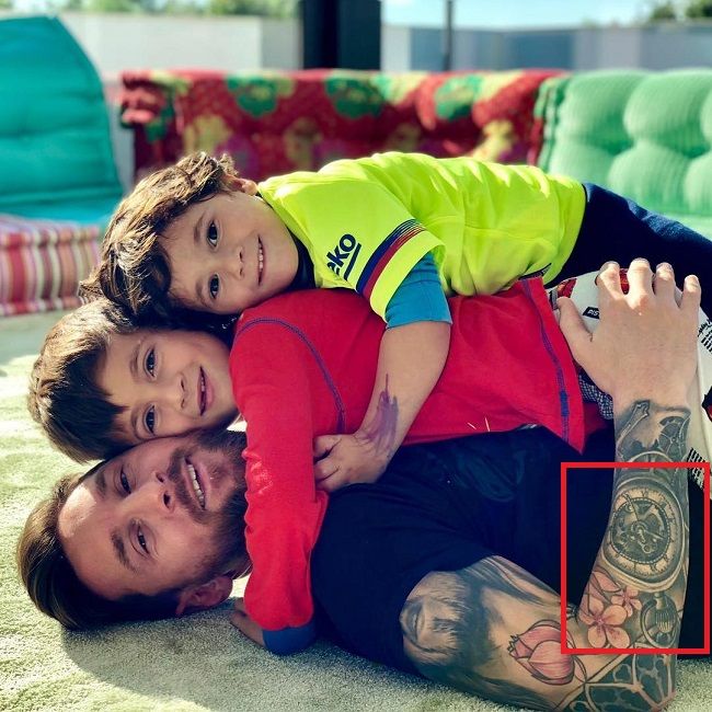 Giải mã ý nghĩa 18 hình xăm trên người của Messi