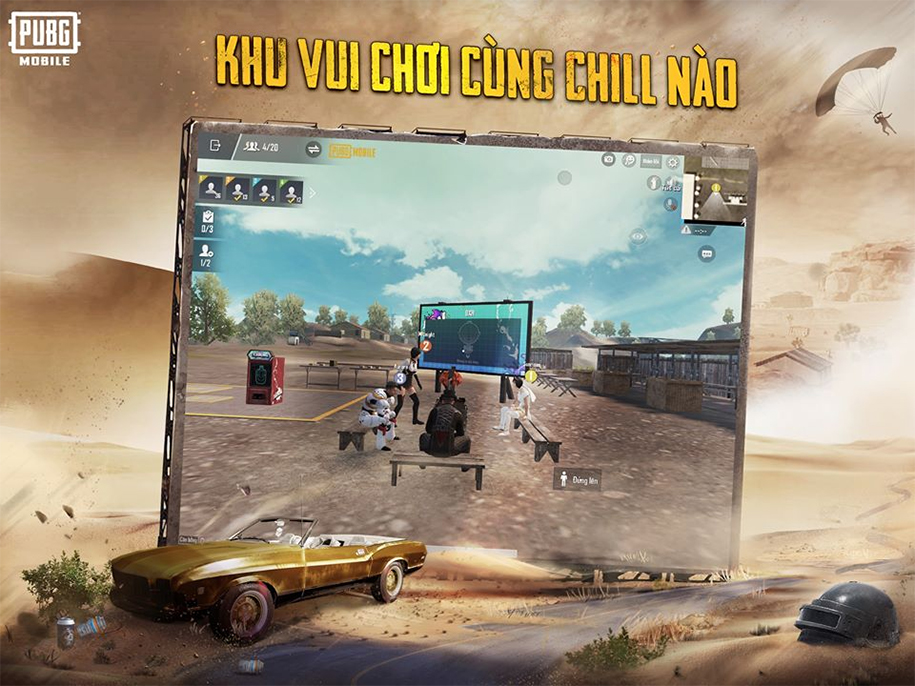 Chi biết bản cập nhật PUBG Mobile 0.18 - Bão cát Sa mạc