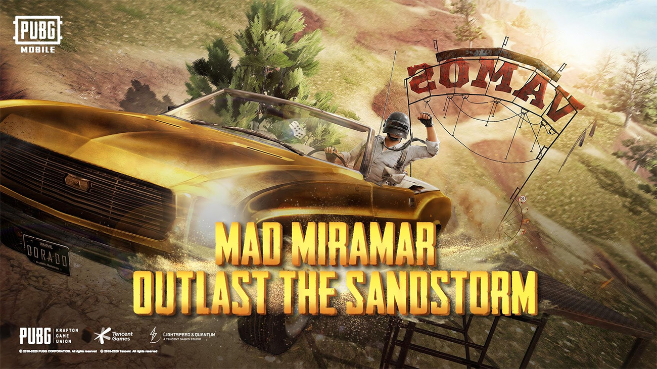 Chi biết bản cập nhật PUBG Mobile 0.18 - Bão cát Sa mạc