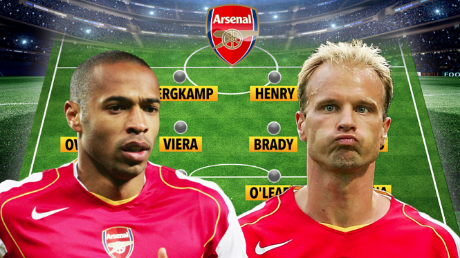 Đội hình nước ngoài vĩ đại nhất của Arsenal gồm 6 thành viên “Invincibles”