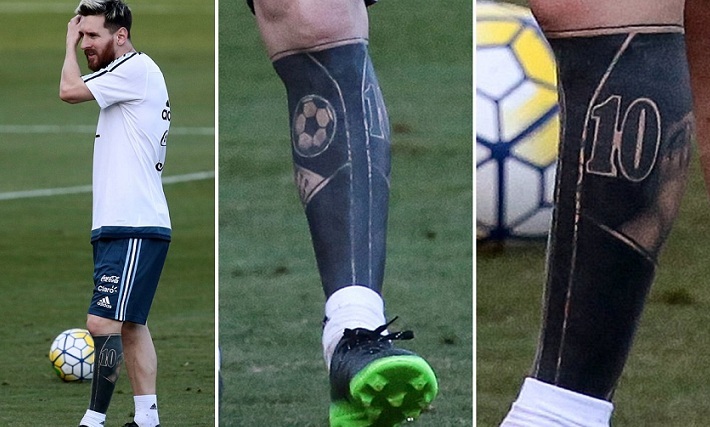 Giải mã ý nghĩa 18 hình xăm trên người của Messi