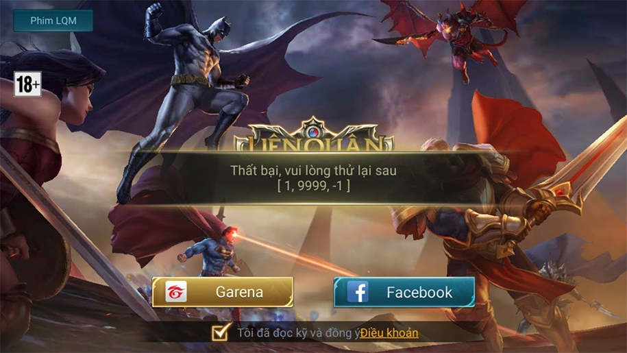 Hướng dẫn khắc phục lỗi đăng nhập Li&ecirc;n Qu&acirc;n bằng facebook