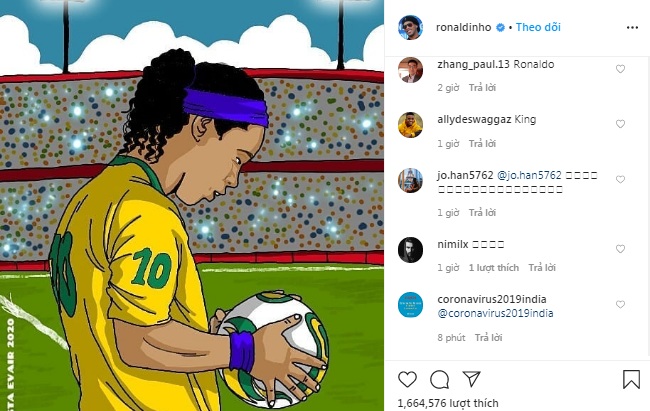Top 15 cầu thủ kiếm nhiều tiền nhất trên Instagram: Bất ngờ “Rô vẩu”