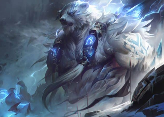 Chi tiết bộ kỹ năng Volibear làm lại