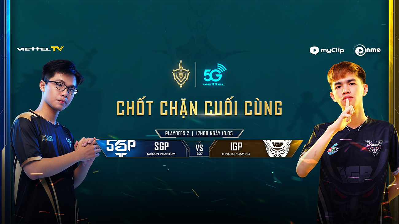 Kết quả Liên quân Mobile 5G Viettel hôm nay 10/5: Lai Bâng đưa SGP vào chung kết