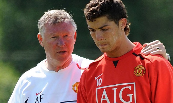 Ronaldo là một trong 4 cầu thủ MU không khiến Ferguson “nổi điên”