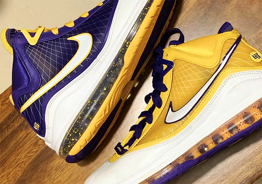 Nike LeBron 7 “Media Day”: Bản phối Lakers tuyệt đẹp sẽ ra mắt vào cuối tuần này