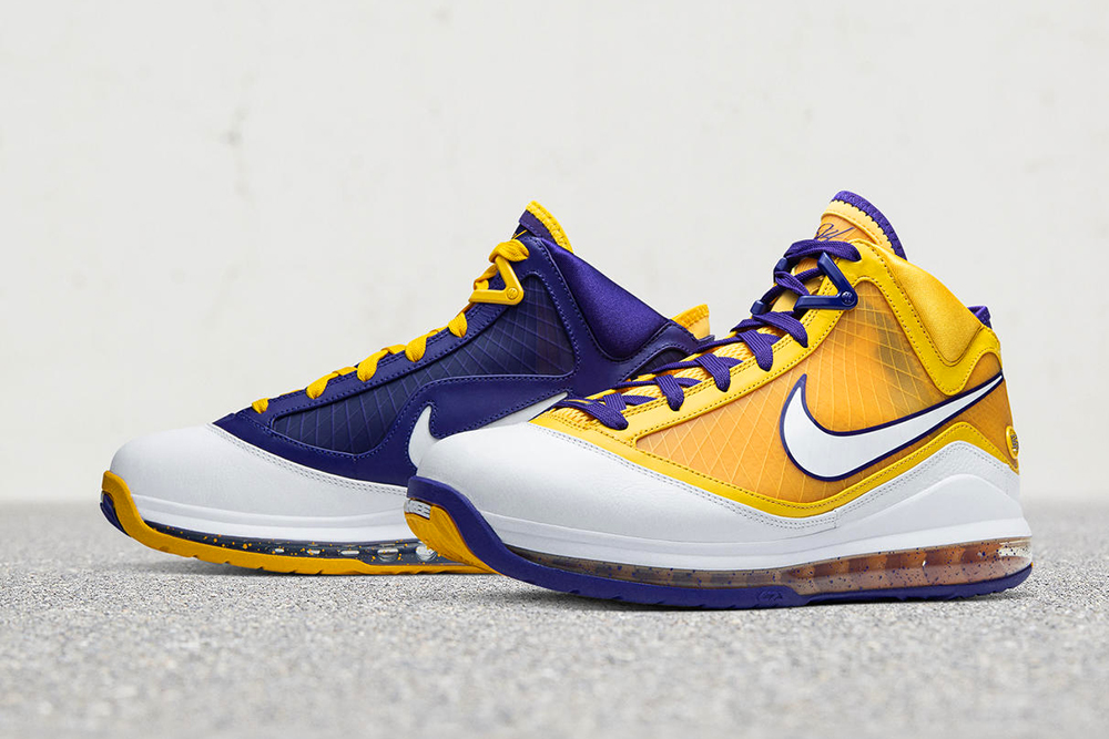 Nike LeBron 7 “Media Day”: Bản phối Lakers tuyệt đẹp sẽ ra mắt vào cuối tuần này