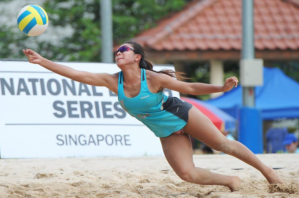 Eliza Chong - Thiên thần xinh đẹp của bóng chuyền bãi biển Singapore