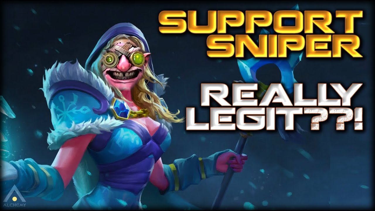 Guide Dota 2 - Sniper ở vị trí Support: Nên hay không?