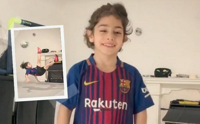Thần đồng “Messi mới” gây choáng váng khi tâng bóng 3.000 lần