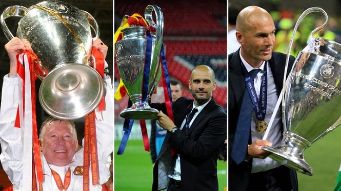 Top 10 HLV xuất sắc nhất lịch sử Cúp C1 gồm 4 của Real Madrid