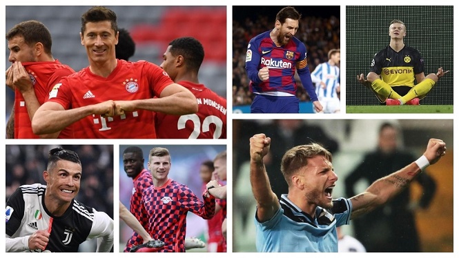 Messi, Ronaldo và Lewandowski đón “tin vui” từ Chiếc giày vàng