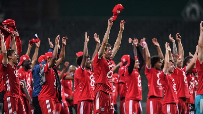 Bayern Munich vô địch Bundesliga: Những con số thống kê đặc biệt