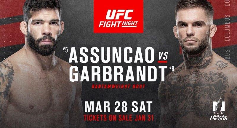 Cody Garbrandt lỡ hẹn với võ đài vì phải nhập viện