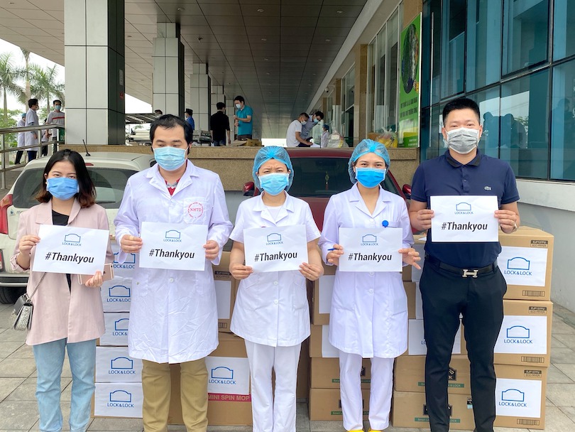 Cập nhật thông tin chiến dịch XIN CẢM ƠN ủng hộ các y bác sỹ chống dịch COVID-19