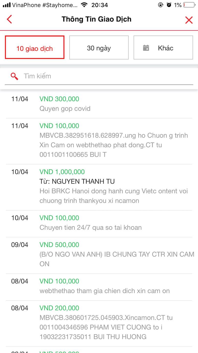 Cập nhật thông tin chiến dịch XIN CẢM ƠN ủng hộ các y bác sỹ chống dịch COVID-19 Cập nhật thông tin chiến dịch XIN CẢM ƠN ủng hộ các y bác sỹ chống dịch COVID-19