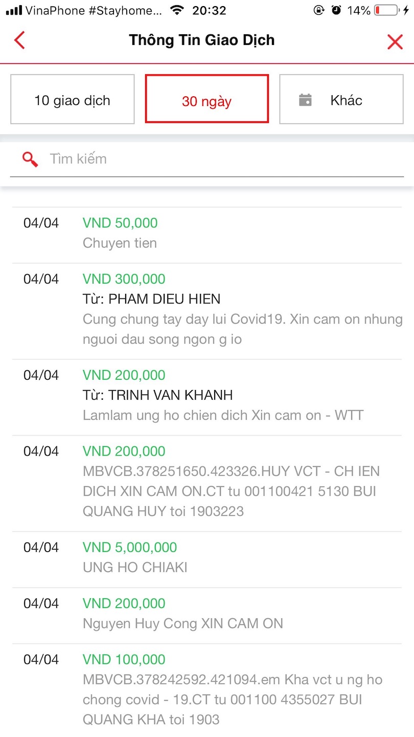 Cập nhật thông tin chiến dịch XIN CẢM ƠN ủng hộ các y bác sỹ chống dịch COVID-19 Cập nhật thông tin chiến dịch XIN CẢM ƠN ủng hộ các y bác sỹ chống dịch COVID-19