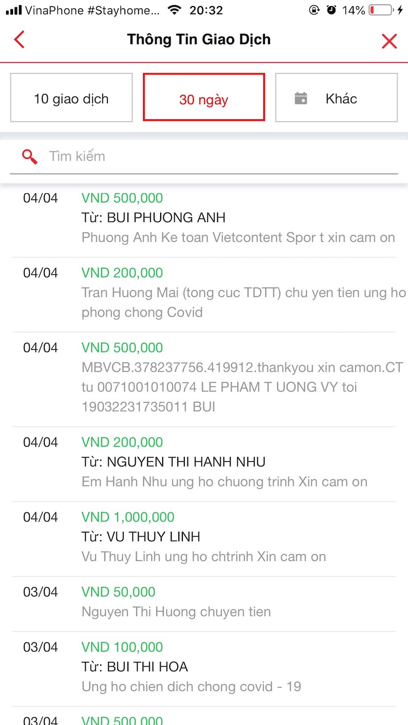 Cập nhật thông tin chiến dịch XIN CẢM ƠN ủng hộ các y bác sỹ chống dịch COVID-19 Cập nhật thông tin chiến dịch XIN CẢM ƠN ủng hộ các y bác sỹ chống dịch COVID-19