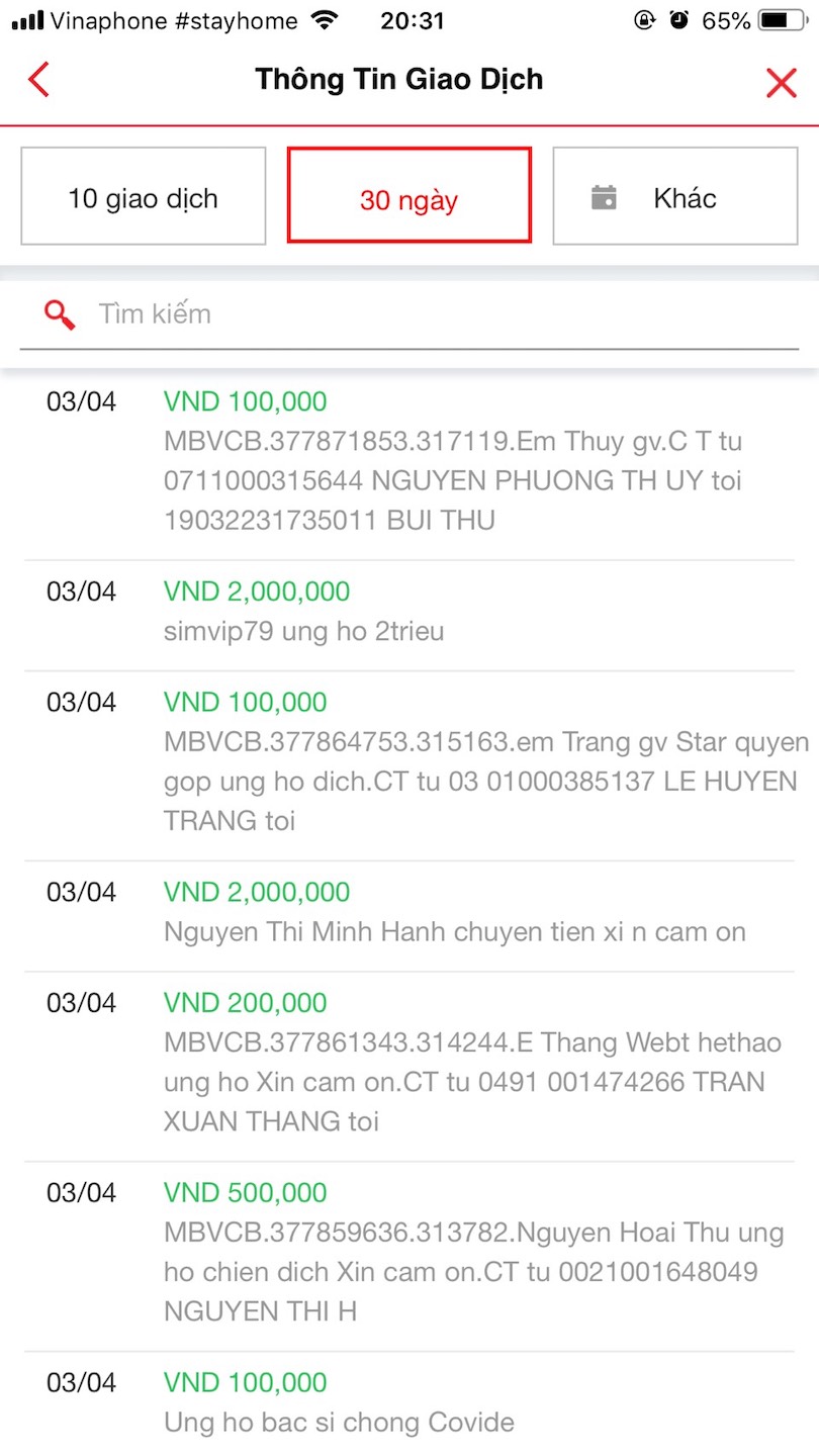 Cập nhật thông tin chiến dịch XIN CẢM ƠN ủng hộ các y bác sỹ chống dịch COVID-19 Cập nhật thông tin chiến dịch XIN CẢM ƠN ủng hộ các y bác sỹ chống dịch COVID-19