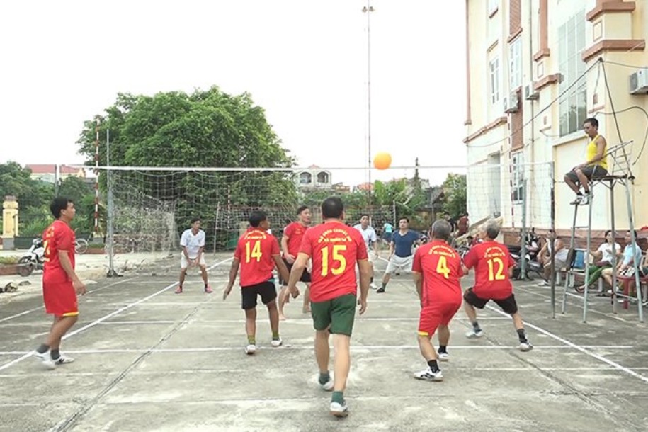 Kích thước sân bóng chuyền hơi tiêu chuẩn cho người cao tuổi Kích thước sân bóng chuyền hơi tiêu chuẩn cho người cao tuổi