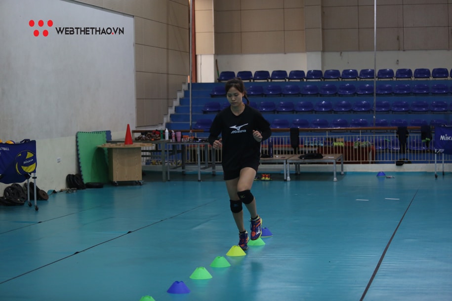 Tập chay giữa mùa dịch COVID-19, các cô gái Ngân hàng Công thương miệt mài rèn binh
