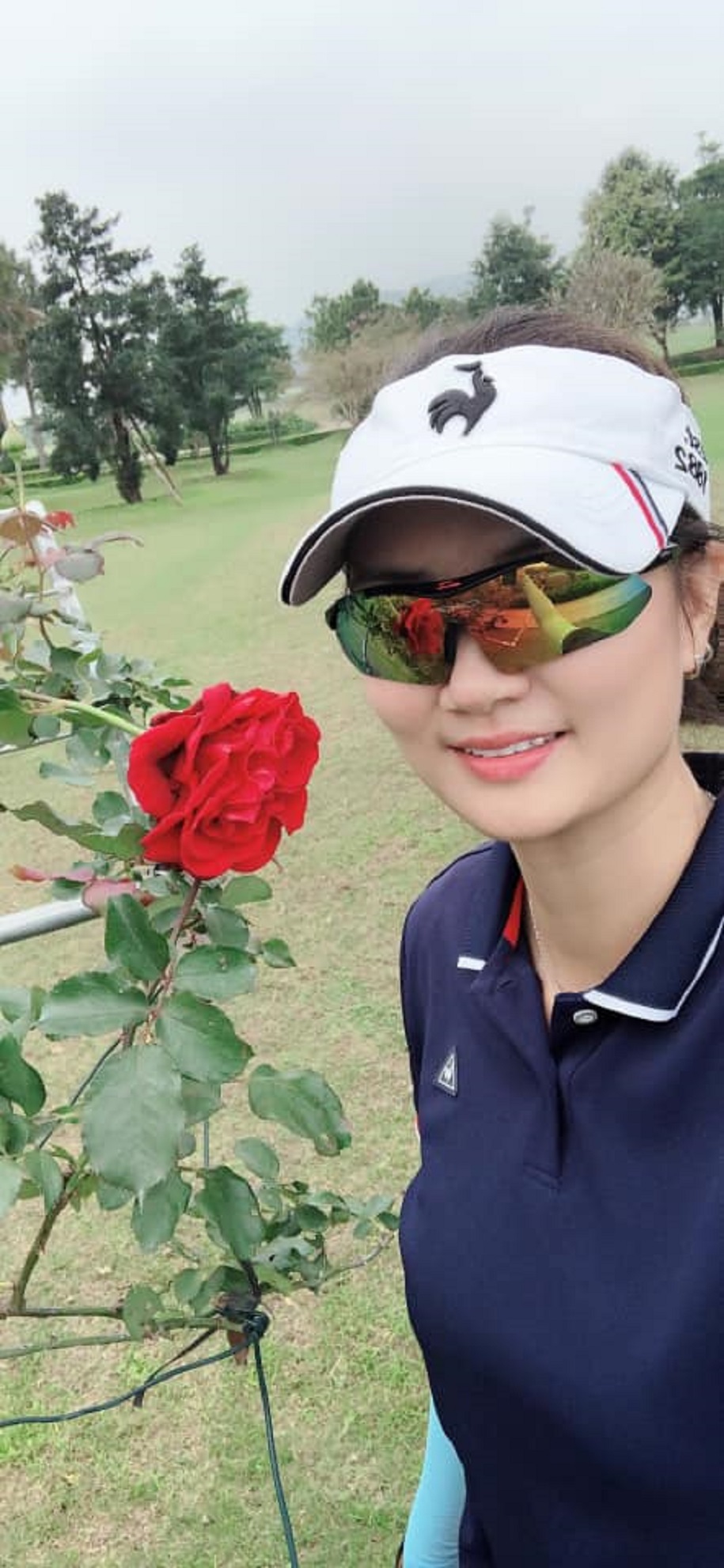 Hoa khôi bóng chuyền Kim Huệ bỗng dưng... thành golf thủ Hoa khôi bóng chuyền Kim Huệ bỗng dưng... thành golf thủ