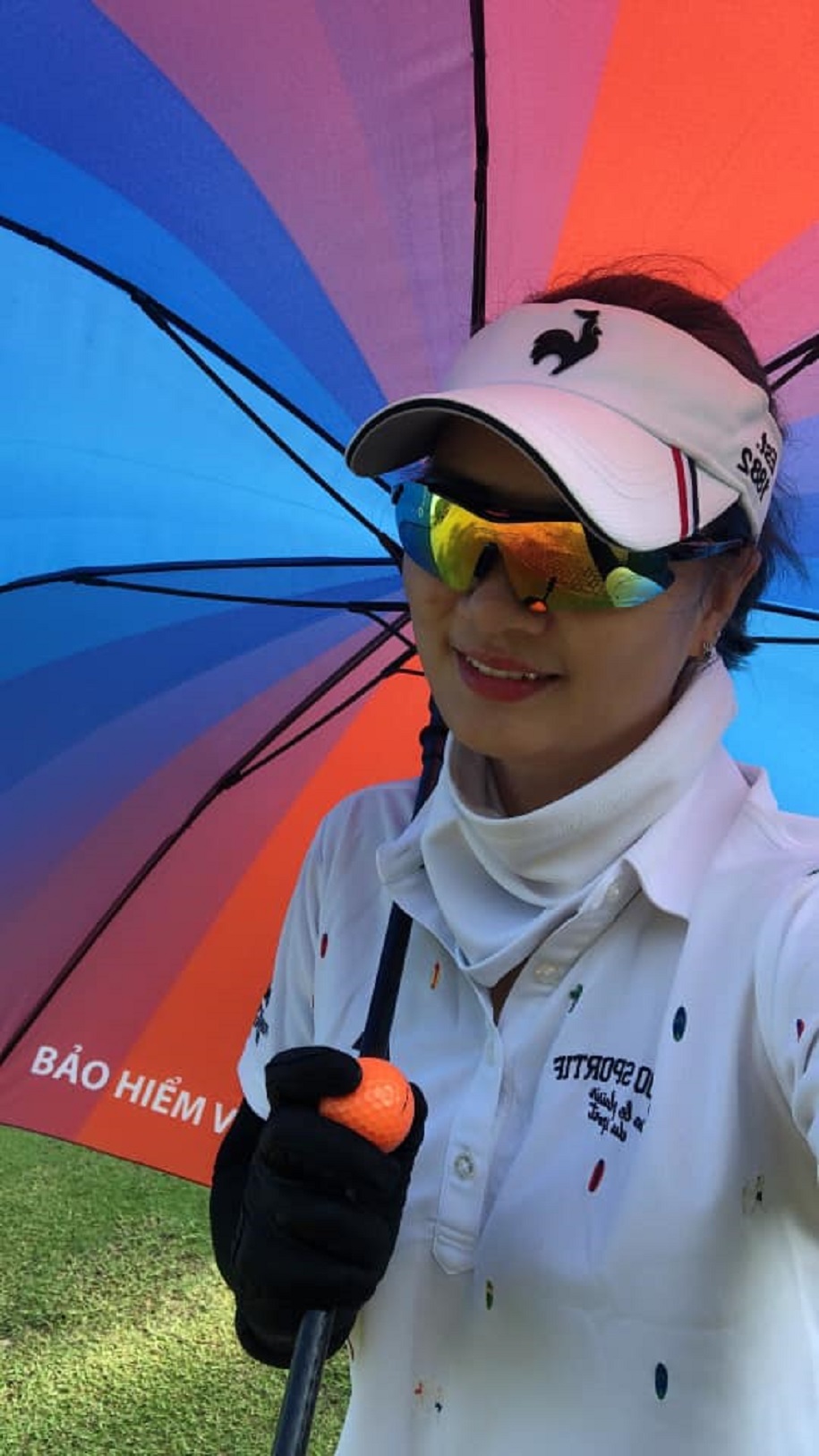 Hoa khôi bóng chuyền Kim Huệ bỗng dưng... thành golf thủ Hoa khôi bóng chuyền Kim Huệ bỗng dưng... thành golf thủ