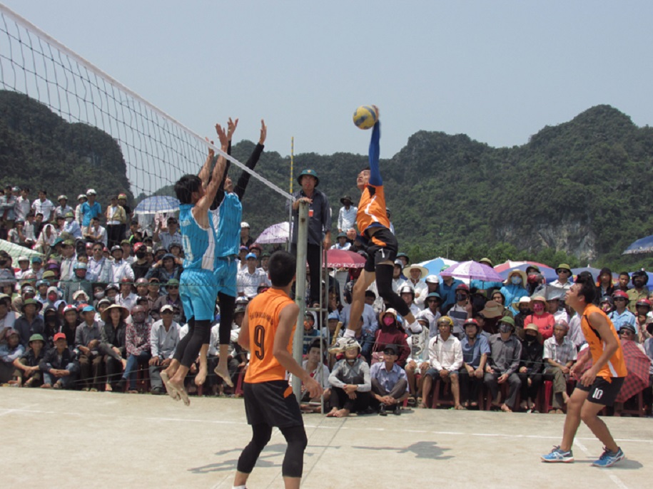 Bóng chuyền hội làng, nơi khởi phát những đam mê Bóng chuyền hội làng, nơi khởi phát những đam mê