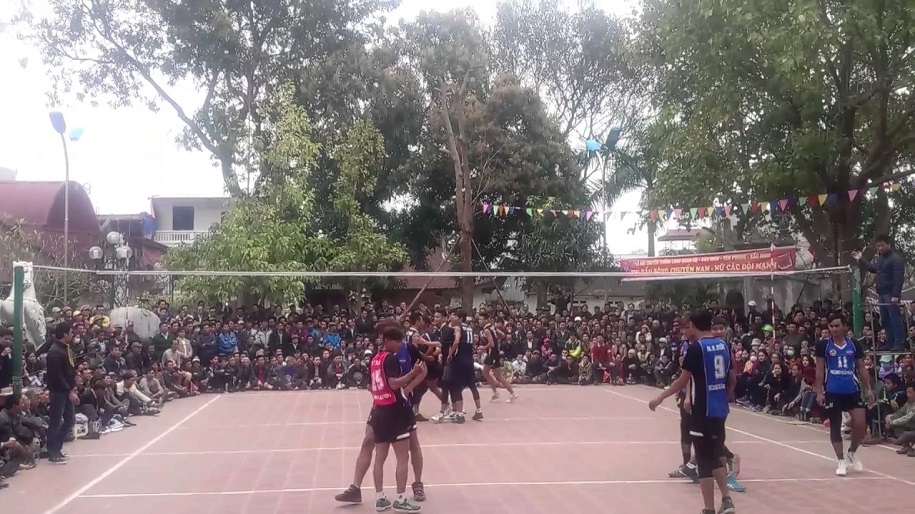 Bóng chuyền hội làng, nơi khởi phát những đam mê Bóng chuyền hội làng, nơi khởi phát những đam mê