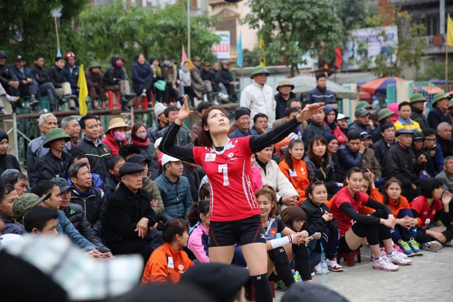 Bóng chuyền hội làng, nơi khởi phát những đam mê Bóng chuyền hội làng, nơi khởi phát những đam mê