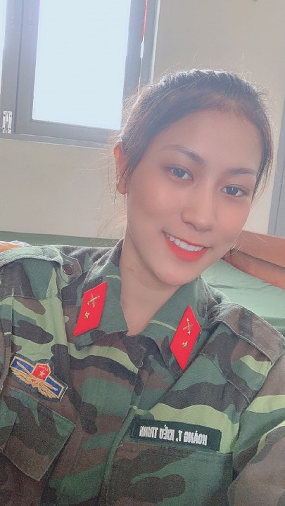 Sinh nhật tuổi 19, Cô gái bóng chuyền xinh đẹp Kiều Trinh lên đường nhập ngũ Sinh nhật tuổi 19, Cô gái bóng chuyền xinh đẹp Kiều Trinh lên đường nhập ngũ