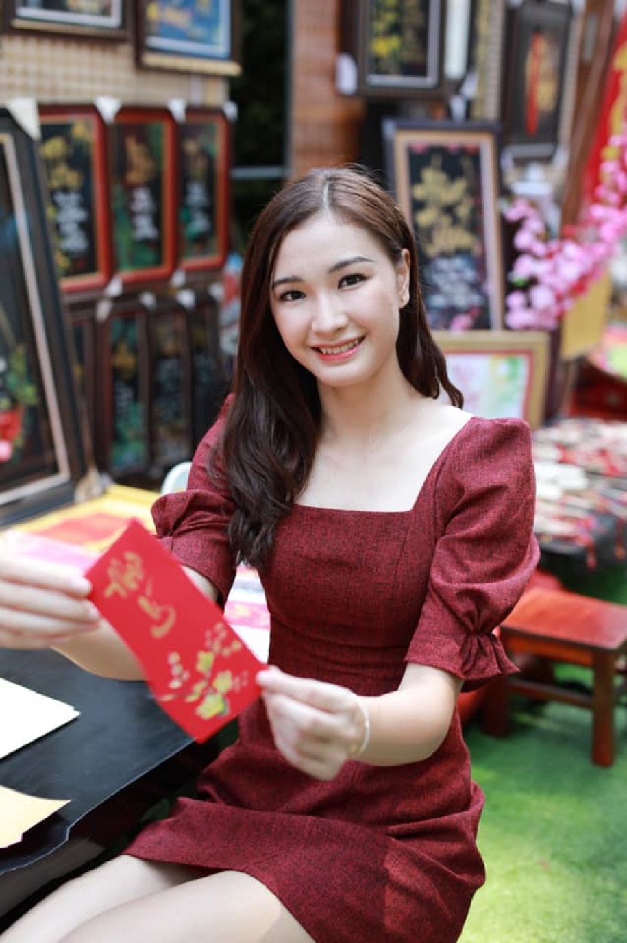 Chủ công của VTV Bình Điền Long An xinh tươi đón mùa xuân mới Chủ công của VTV Bình Điền Long An xinh tươi đón mùa xuân mới