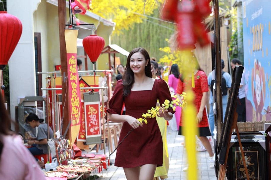 Chủ công của VTV Bình Điền Long An xinh tươi đón mùa xuân mới Chủ công của VTV Bình Điền Long An xinh tươi đón mùa xuân mới