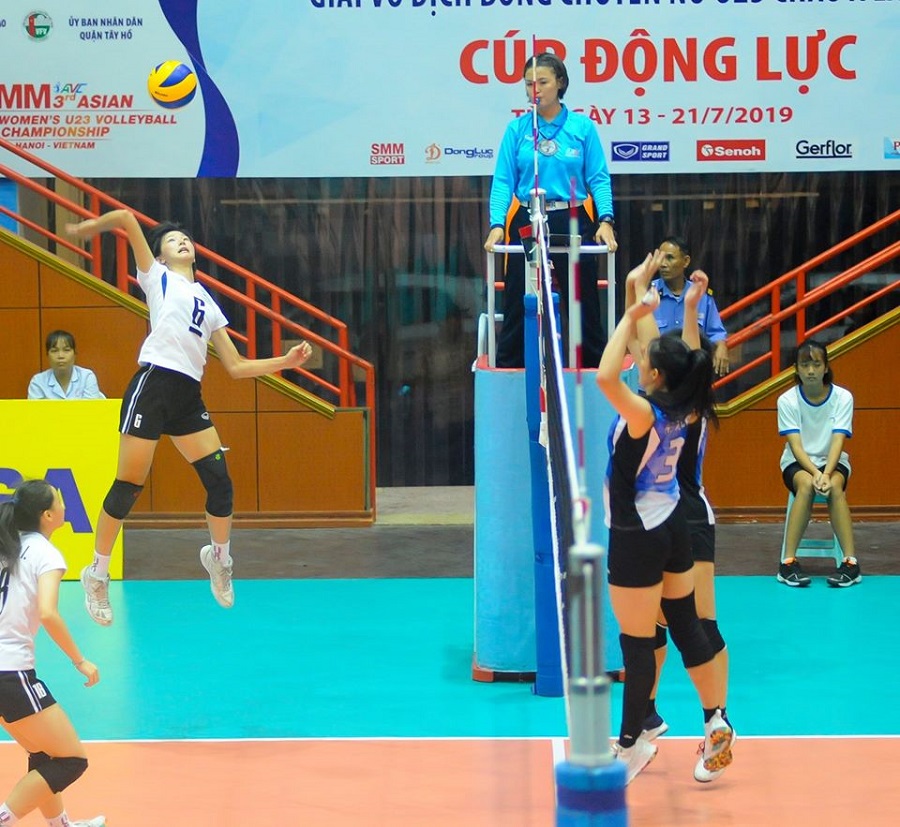 Những pha tấn công trên lưới cực đẹp tại giải bóng chuyền nữ U23 châu Á