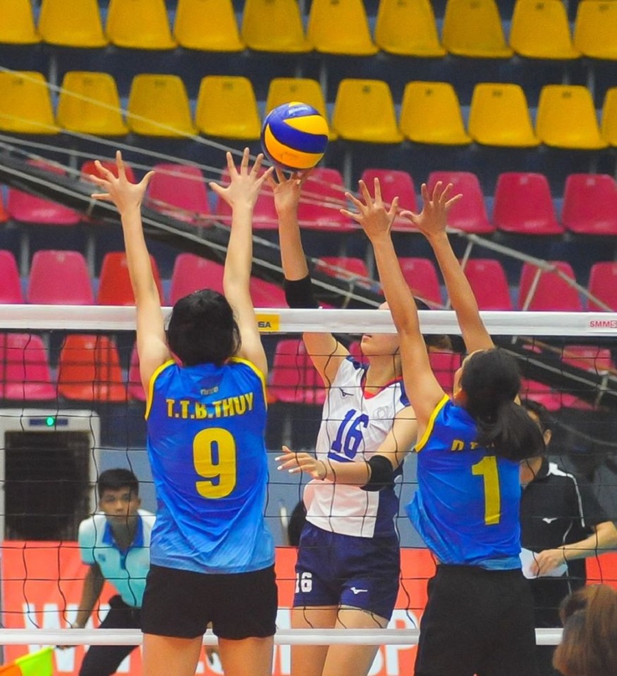 Những pha tấn công trên lưới cực đẹp tại giải bóng chuyền nữ U23 châu Á
