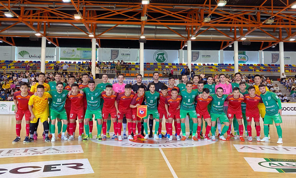 ĐT Futsal Việt Nam chạm trán Real Betis và Malaga tại Tây Ban Nha ĐT Futsal Việt Nam chạm trán Real Betis và Malaga tại Tây Ban Nha