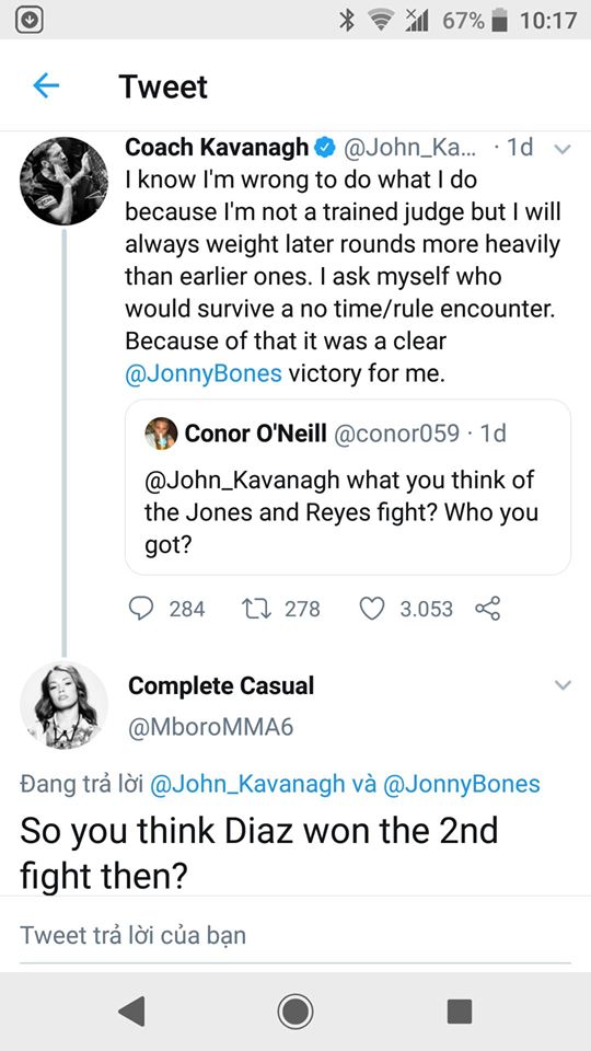 HLV của Conor McGregor bị “cà khịa” vì chọn Jon Jones thắng tại UFC 247
