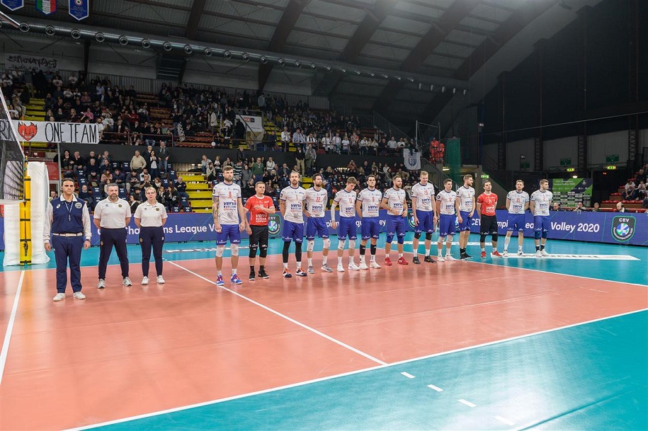 Thắng trận thứ 6 liên tiếp Perugia vững vàng ở ngôi vị số 1 bảng D Champions League Volley 2020