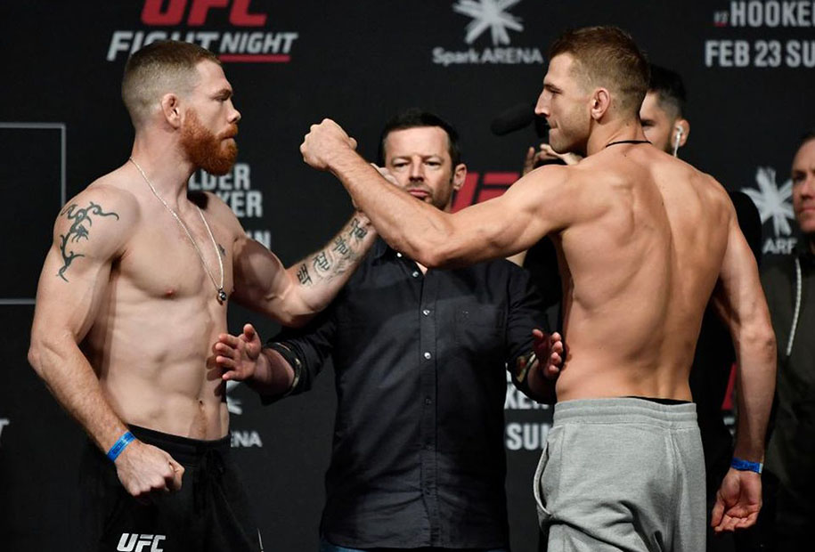 UFC Auckland: Dan The Hangman Hooker thắng sát nút Rồng Ireland Paul Felder