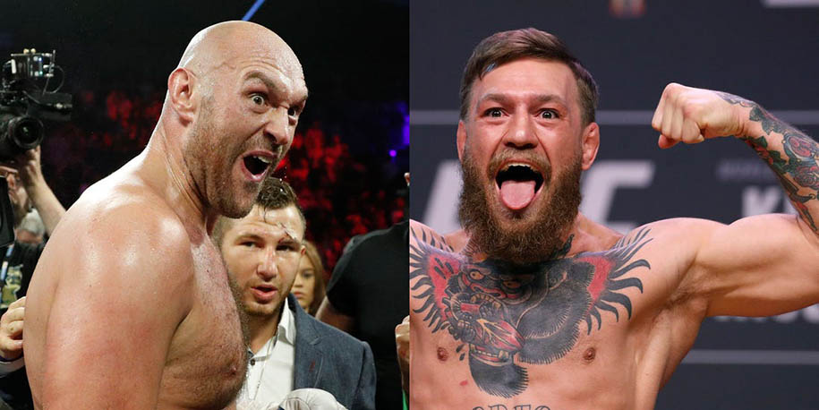 Conor McGregor tặng rượu Tyson Fury trước thềm đại chiến Deontay Wilder
