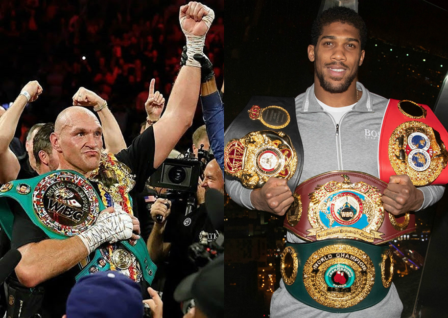Phía Anthony Joshua sẵn sàng thống nhất đai với Tyson Fury
