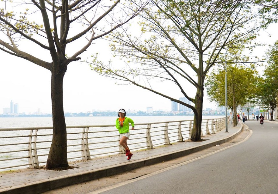 Địa điểm chạy bộ lý tưởng cho runner khắp thủ đô Hà Nội Địa điểm chạy bộ lý tưởng cho runner khắp thủ đô Hà Nội
