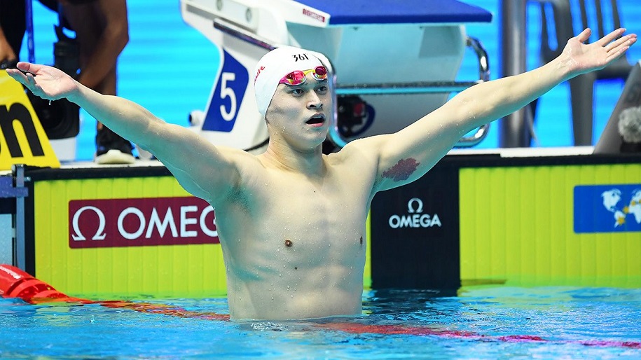VĐV bơi lội Trung Quốc - Sun Yang bị cấm thi đấu tới 8 năm do dính doping VĐV bơi lội Trung Quốc - Sun Yang bị cấm thi đấu tới 8 năm do dính doping