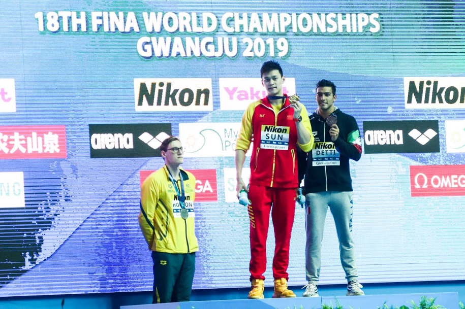 VĐV bơi lội Trung Quốc - Sun Yang bị cấm thi đấu tới 8 năm do dính doping VĐV bơi lội Trung Quốc - Sun Yang bị cấm thi đấu tới 8 năm do dính doping