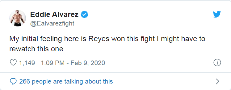 Phản ứng của các võ sĩ trước kết quả UFC 247