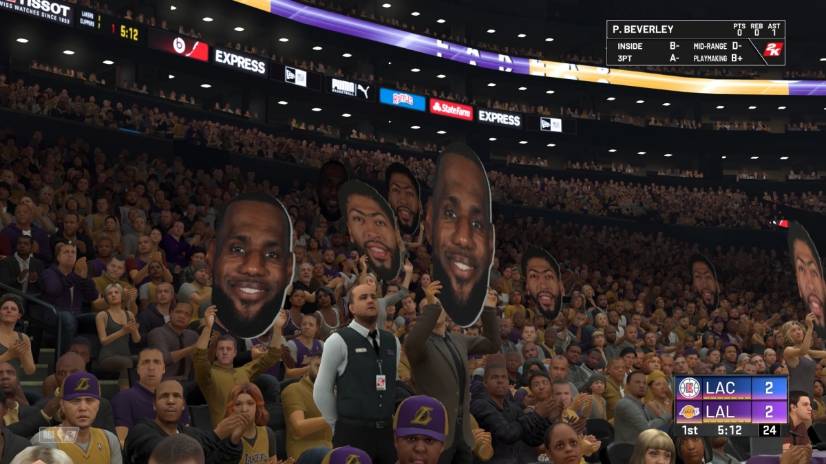 Sân đấu không khán giả của NBA sẽ sôi động nhờ trò chơi 2K