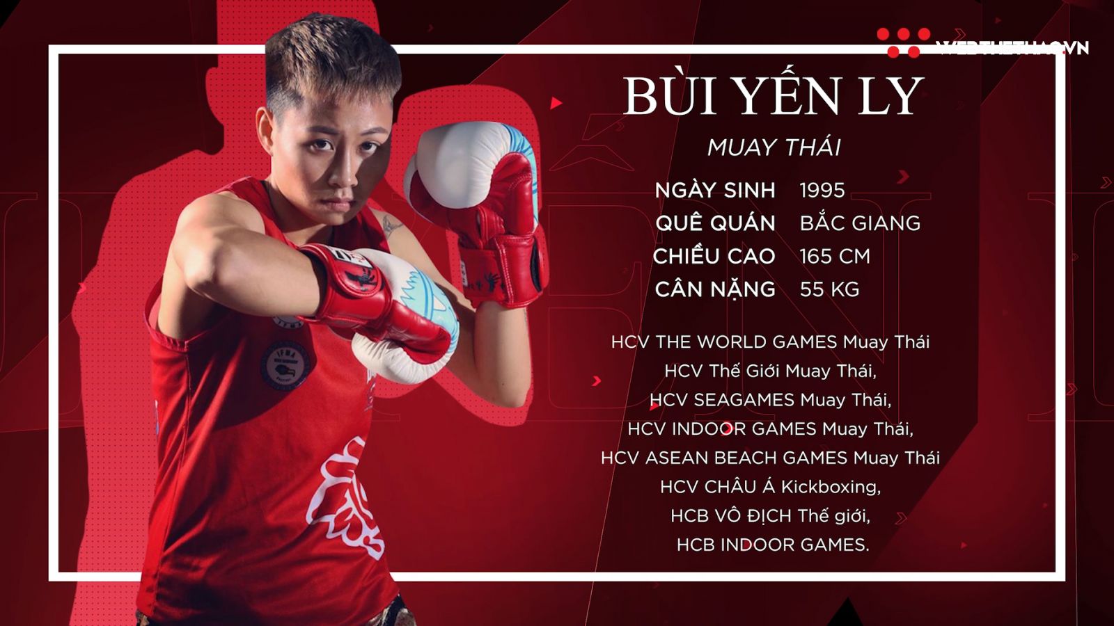 [Chân dung VĐV] Bùi Yến Ly: Nữ võ sĩ thép của làng Muay Việt Nam