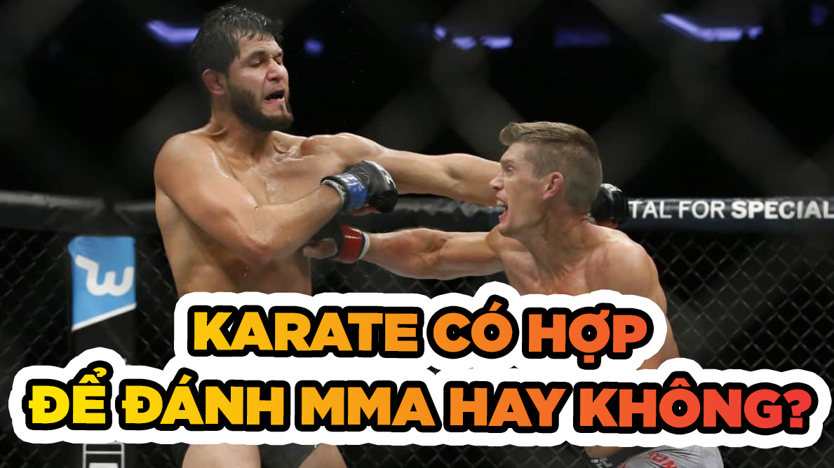 Karate thể thao cần phải thay đổi khi thượng đài MMA